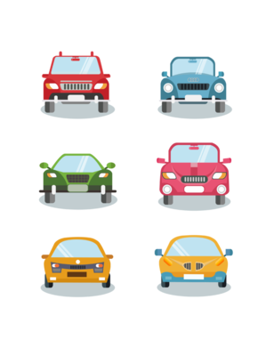 免費(fèi)卡通汽車(chē)矢量素材模板下載指南 AI格式、3072像素與編號(hào)28389963解析